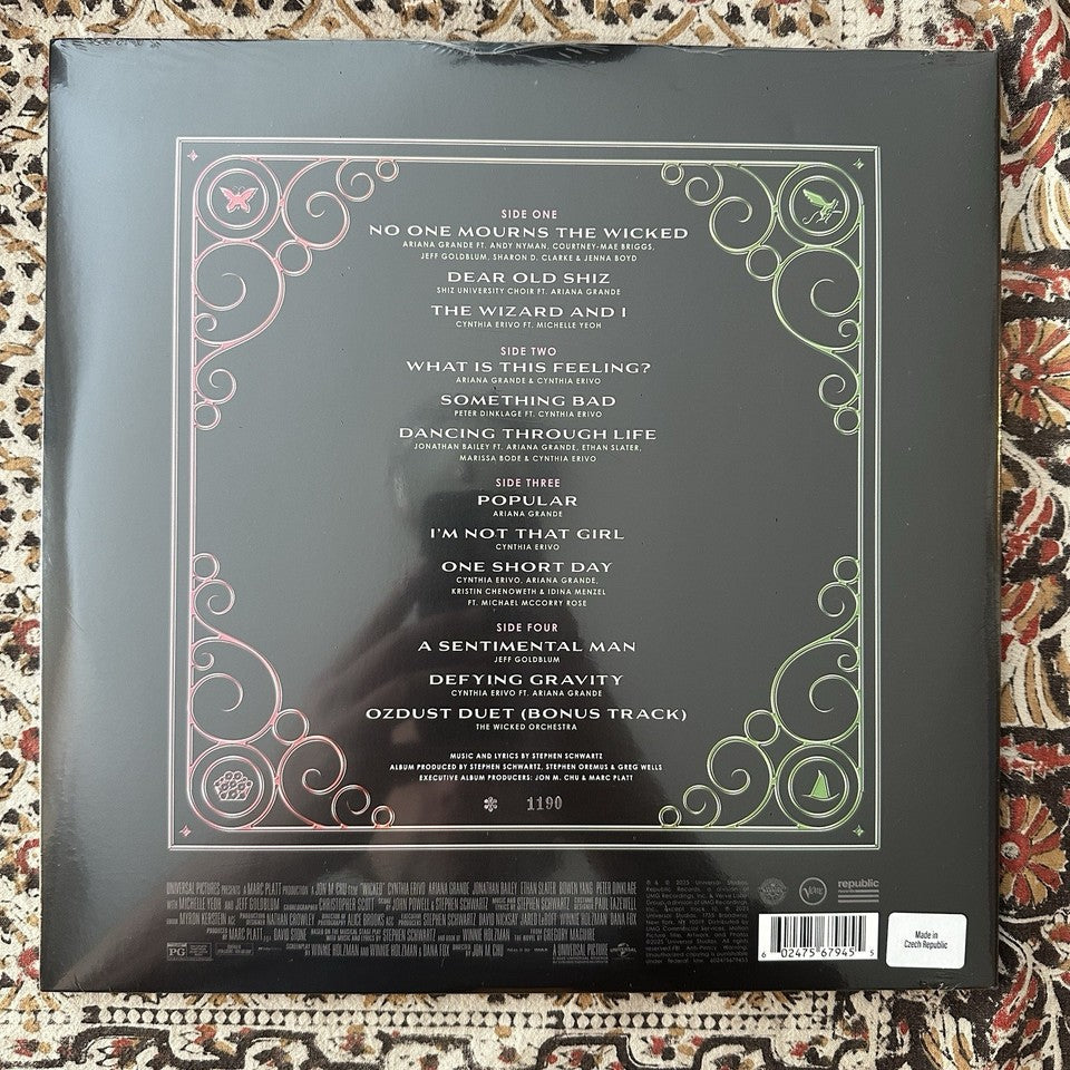 Stephen Schwartz - Wicked (The Soundtrack) (LP, Gre + LP, Pin + Album, RSD, Ltd, Num, RE)