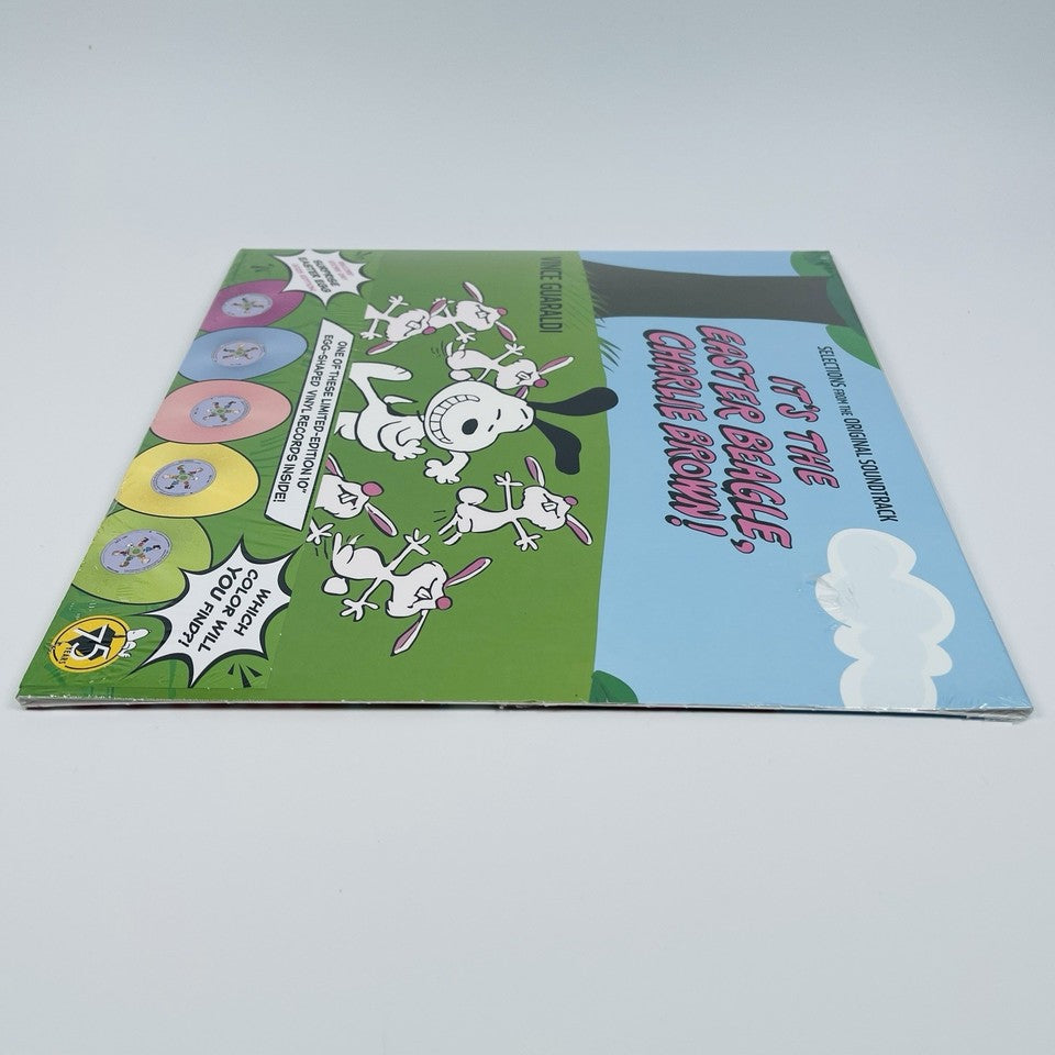Vince Guaraldi - It's The Easter Beagle, Charlie Brown! (Selections From The Original Soundtrack) (10", Shape, Album, RSD, Bioplastic, Ltd, Num, Col)