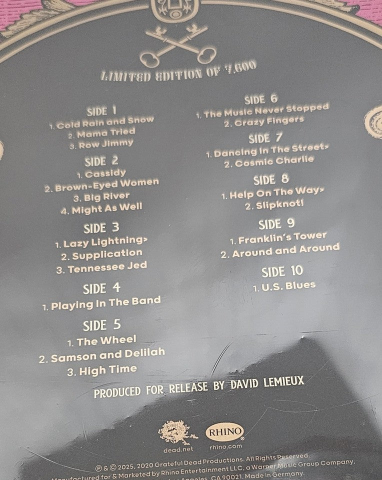 The Grateful Dead - Beacon Theatre - New York, NY - June 14, 1976 (5xLP, 180 + Box, Album, RSD, Ltd)